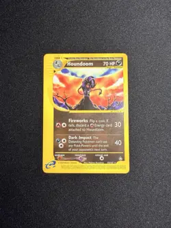 Pokemon Houndoom 15/147 Aquapolis Non-Holo Rare NM - Image 1