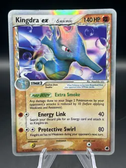 Kingdra ex (Delta Species) Ultra Rare Dragon Frontiers 94/101 MP/LP - Image 1