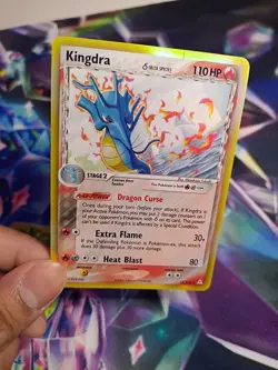 Kingdra δ Delta Species 10/110 Holo Rare Pokemon LP - EX Holon Phantoms - 2006 - Image 1