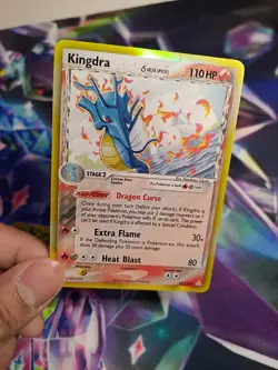 Kingdra δ Delta Species 10/110 Holo Rare Pokemon LP - EX Holon Phantoms - 2006 - Image 2