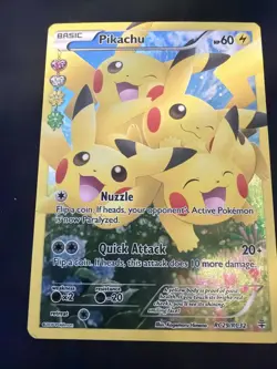2016 Pokemon XY Pikachu Full Art Generations Radiant Collection #RC29 - Image 1