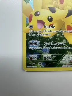2016 Pokemon XY Pikachu Full Art Generations Radiant Collection #RC29 - Image 4