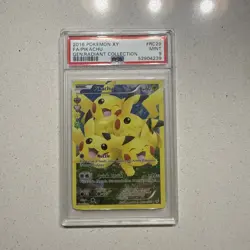 2016 Pokemon XY Generations Radiant Collection Full Art Pikachu #RC29/RC32 PSA 9 - Image 1