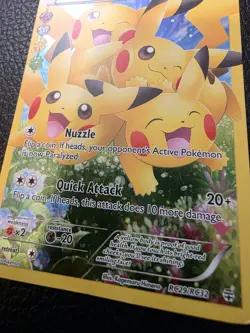 Pikachu Full Art Rare RC29/RC32 Pokemon TCG Generations Radiant Collection 2016 - Image 2