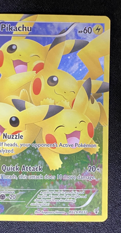 Pikachu Full Art Rare RC29/RC32 Pokemon TCG Generations Radiant Collection 2016 - Image 4