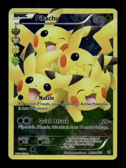 2016 Pokemon XY Pikachu (Full Art) RC29-32 Generations: Radiant Collection Holo - Image 1