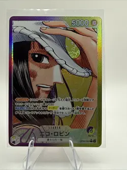 Nico Robin (Alt Art) OP09-062 L Emperors in the New World - ONE PIECE Japanese - Image 1