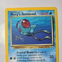 Pokemon Misty’s Tentacool Gym Heroes 57/132 WOTC Uncommon Unlimited TCG Card - Image 2