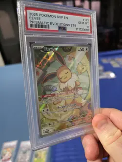 Eevee 173/SVP Black Star PROMO Prismatic Evolutions ETB Pokemon PSA 10 GEM MINT - Image 2
