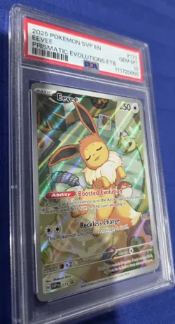 Eevee 173/SVP Black Star PROMO Prismatic Evolutions ETB Pokemon PSA 10 GEM MINT - Image 1