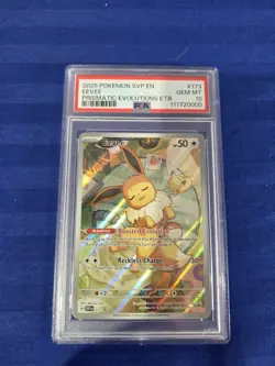 Eevee 173/SVP Black Star PROMO Prismatic Evolutions ETB Pokemon PSA 10 GEM MINT - Image 3