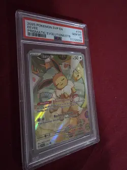 Eevee 173/SVP Black Star PROMO Prismatic Evolutions ETB Pokemon PSA 10 GEM MINT - Image 1