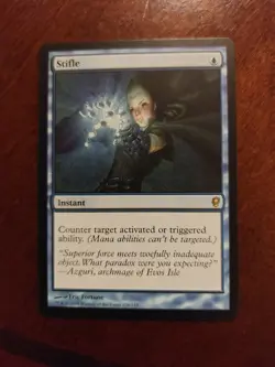 MTG Stifle Conspiracy Card Regular Near Mint NM Condition A - Image 1