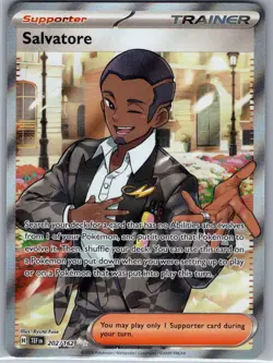 Salvatore - 202/162 SV05: Temporal Forces - Pokemon Card - NM - Image 1
