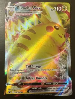 Pikachu VMAX - Holo SWSH286 Sword & Shield Promo Card Pokemon - Image 1