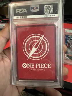 One Piece Shanks OP09-001 PSA Magazine Exclusive Promo Card PSA 10 - Image 2
