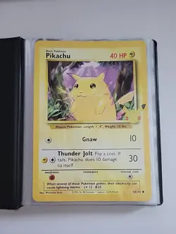 Pokemon Jumbo Card Holder & 4 Jumbo Cards: Pikachu Snorlax Charizard & Eternatus - Image 2
