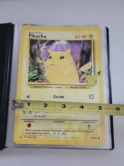 Pokemon Jumbo Card Holder & 4 Jumbo Cards: Pikachu Snorlax Charizard & Eternatus - Image 3