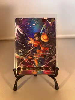 One Piece Monkey D. Luffy OP09-119 Character Card Foil Rush 10000 Power - Image 1