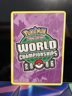 Jolteon ex 109/113 WORLD CHAMPIONSHIP 2006 (Jimmy Ballard) Pokemon Card - NM - Image 2