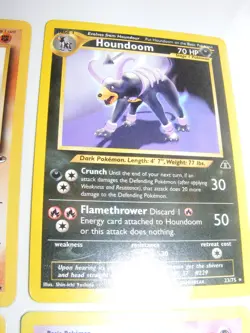 Vintage Pokemon Card Lot of 4 two holos - Image 4