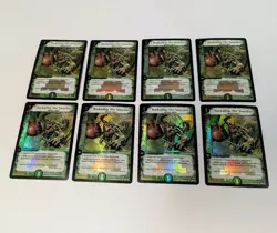 8X DUEL MASTERS TCG - BARKWHIP SMASHER FOIL HOLO PROMO CARDS L2/6 Y1 LEAGUE JDC - Image 1