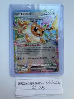 Eevee Ex 075/131 Double Rare - Prismatic Evolutions - Pokemon TCG mint nm card - Image 1