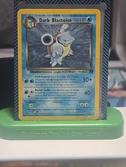 Pokemon TCG Dark Blastoise Holo Rare Card 3/82 Unlimited Edition - Image 1