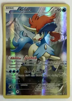 Keldeo XY118 XY Holo Promo Card - Image 1