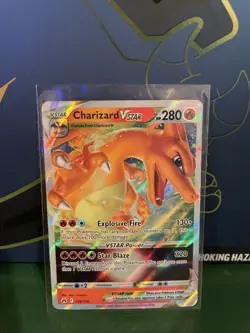 Pokemon Crown Zenith Charizard VSTAR Ultra Rare Holo Card #19/159 Mint Condition - Image 1