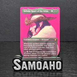 MTG Commander Masters Selvala, Heart of the Wilds (Borderless) Regular 0681 - Image 1