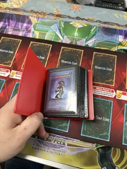 40 Card Vintage Yugioh Small Binder NM-HP Mixed Lot - Image 1