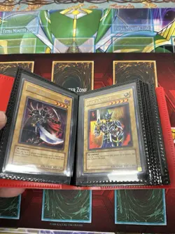 40 Card Vintage Yugioh Small Binder NM-HP Mixed Lot - Image 2