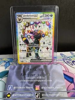 Pokemon TCG: Umbreon ex SVP176 Sv: Scarlet & Violet Promo Cards Holo NM - Image 1