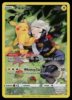Pokemon Card - Pikachu Lost Origin TG05/TG30 Ultra Rare - Image 1