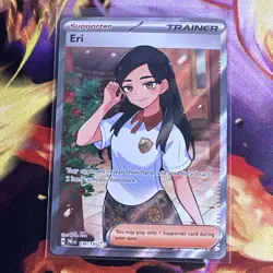 Eri 136/131 Sv: Prismatic Evolutions Full Art Ultra Rare Holo Pokemon Card NM - Image 1