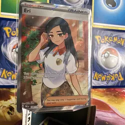 Eri 136/131 Sv: Prismatic Evolutions Full Art Ultra Rare Holo Pokemon Card NM - Image 4