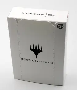 MTG Secret Lair Math is for Blockers Foil Sealed - Image 1