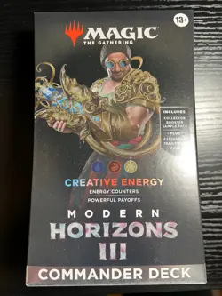 Magic The Gathering Modern Horizons 3 Creative Energy Commander Deck New Sealed - Image 1