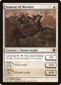 Rise of the Eldrazi Student of Warfare MTG Magic the Gathering NM - Image 1