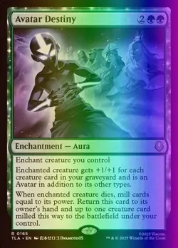 MTG Avatar: The Last Airbender Avatar Destiny Foil 0165 NM RareMTG Avatar: The L - Image 1