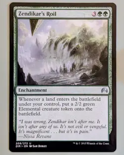 Zendikar's Roil - Magic Origins #209 Uncommon - Near Mint - Magic the Gathering - Image 1