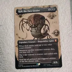 MTG - Koh, the Face Stealer - Borderless Mythic #322 - Avatar: TLA NM/MINT - Image 1