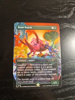MTG Scute Swarm - Secret Lair Drop Series NM Play-Doh Squishful Thinking Magic - Image 1