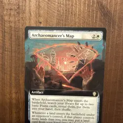 Archaeomancer's Map (Extended Art) Commander 2021 Regular mtg - Image 3
