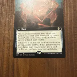 Archaeomancer's Map (Extended Art) Commander 2021 Regular mtg - Image 4
