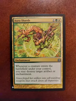 MTG Aura Shards The List Commander Regular Near Mint NM - Image 1