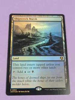 MTG: Innistrad Remastered: Shipwreck Marsh Foil #0284 Rare - NM - Image 1