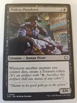 MTG - The Lost Caverns of Ixalan - Pitiless Plunderer - NM - NF - Image 1