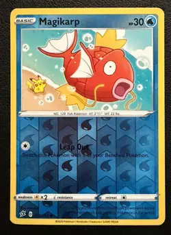 Magikarp #39/192 - Pokemon TCG - Rebel Clash - Reverse Holo - NM - Image 1